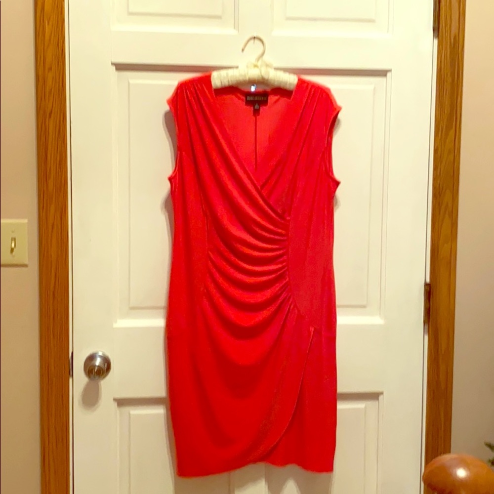 Coral dress